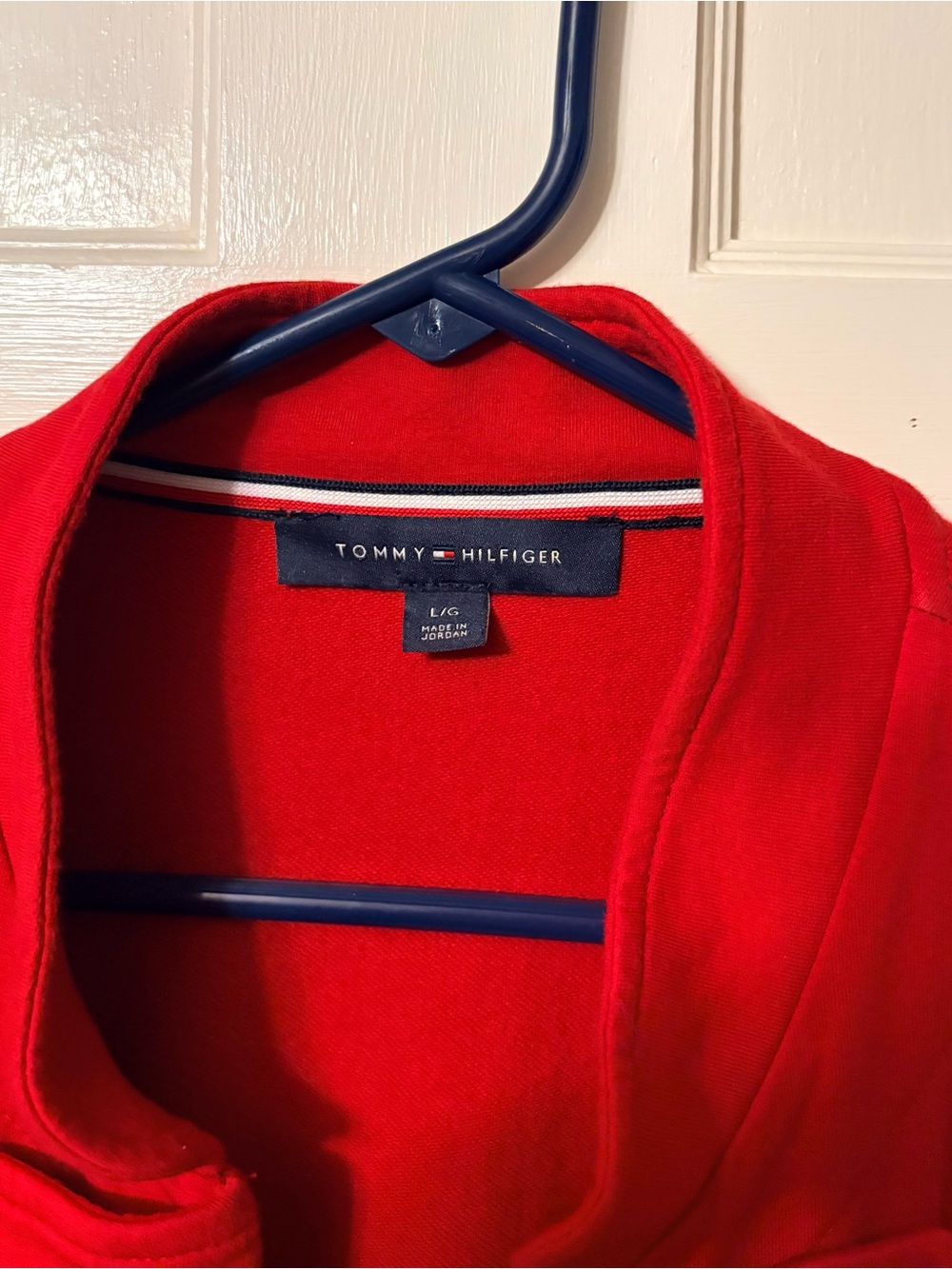 Tommy Hilfiger Red Military-Style Blazer - Picture 4 of 8